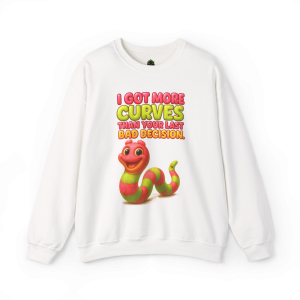 More Curves Than Your Last Bad Decision Crewneck